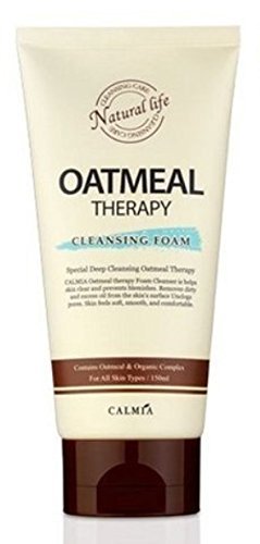 Korean Natural Oatmeal Therapy Deep Cleansing Foam, Unclog Pores, Remove Dirt and Oil - 150 ml by koreangs