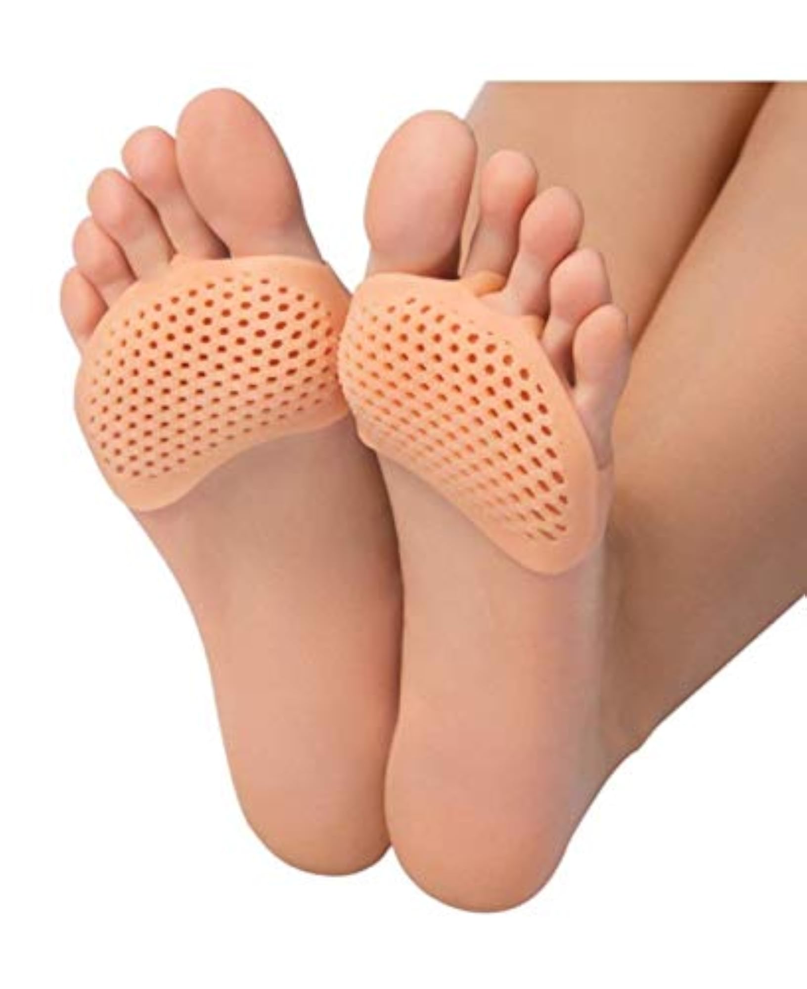 Silicone Gel Half Toe Sleeve for Pain Relief, Forefoot
