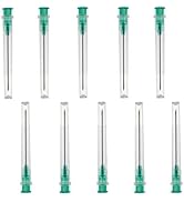 100PACK 21G 1.5inch eterinary Plastic Sterile Injection Needle,pet Poultry Needle，Bovine Pig Inje...