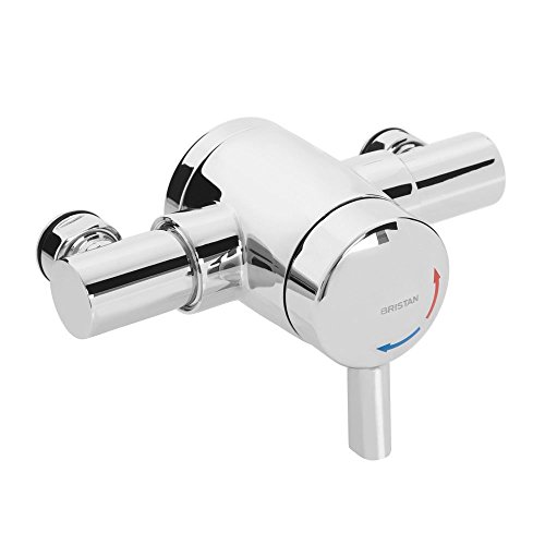 Bristan MINI2 TS1203 EL C Commercial OPAC Thermostatic Exposed Mini Shower Valve with Lever Chrome