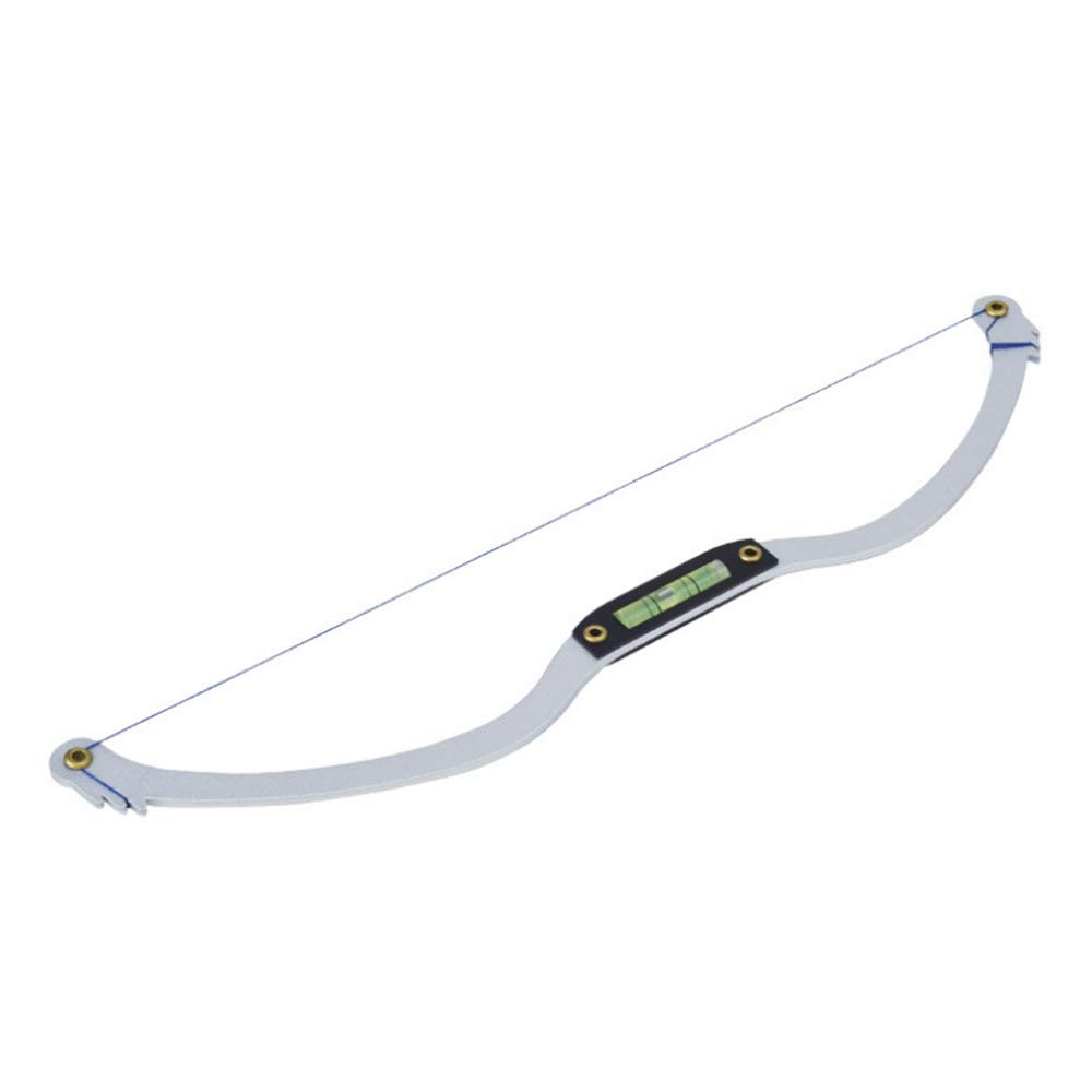 GoolRC Metal Eyebrow Ruler Mapping String Marker Permanent Makeup Supplies with Mapping Thread Pre-inked