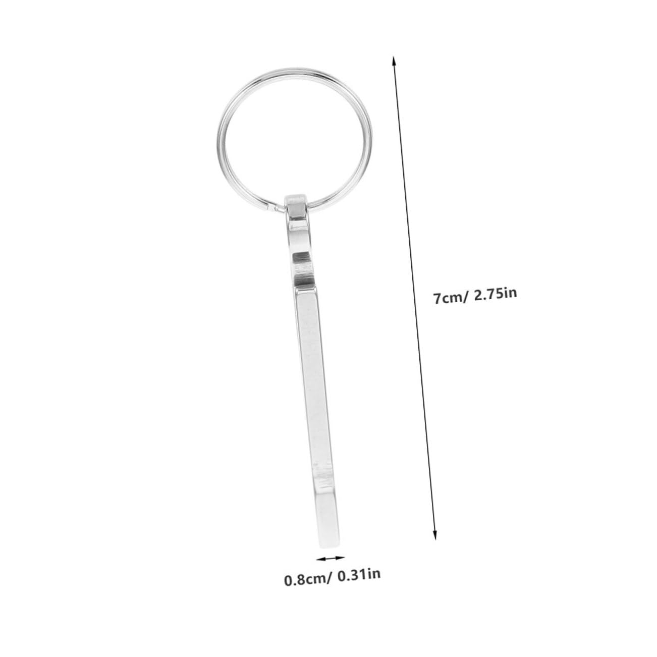 Totority 2PCS Stainless Steel Waist Clip Money Holder Versatile Carabiner Clip for Cards and Cash Durable Outdoor Tool for Backpack Belt and Use