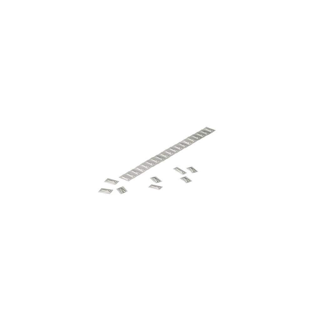 Support WSM 10 Weidmuller 10 x 20 mm pour repérage de câbles industriels