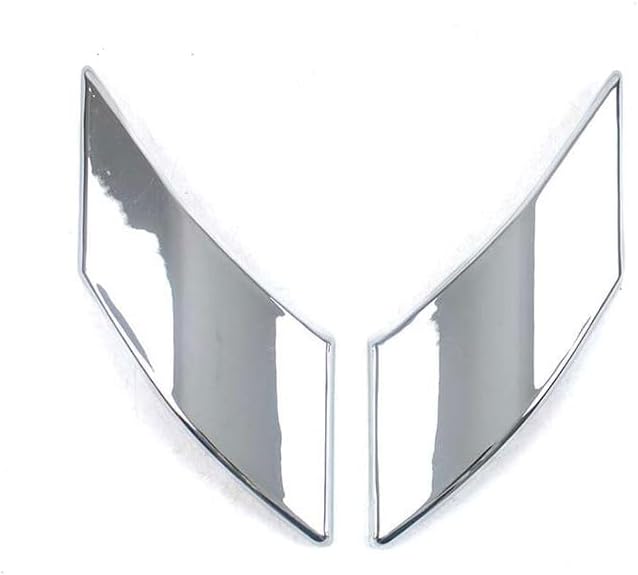 Door Window A-Pillar Cover Trim Compatible with Toyota New RAV4 2026 2027+ Exterior Car Accessories ABS 2PCS(Glossy Chrome Style)