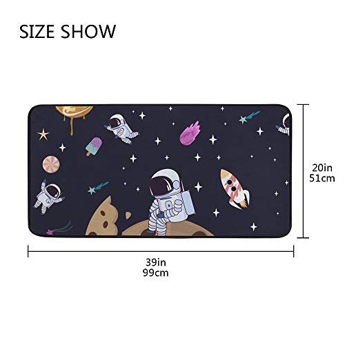 Tapis de cuisine antidérapant lavable machine doux imperméable 39x20