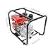 Diesel Engine Water Pump, 2-inch 131.23ft ³/h 85ft Lift, 23ft Suction, 196CC 4-Stroke Portable High Pressure Diesel Powered Trash Water Transfer Pump Garden Farm Irrigation Pump for Irrigation Pool