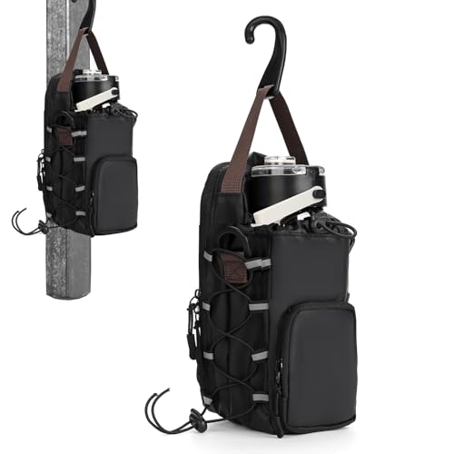 Magnetic Fitness Bag (Unisex) Magnetic water bottle/flask holder, fitness bag, and sling bag, suitable for travel, exercise, work, and outdoor cycling.