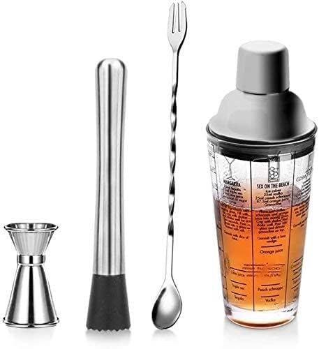 Bar Set Coctelera para Hogar: Kit de 14 Piezas con Soporte | Ideal Regalo miniatura 3