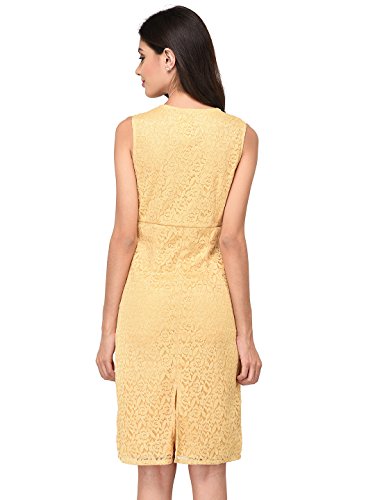 Image of Purys Women's Synthetic A-Line Knee-Length Dress
