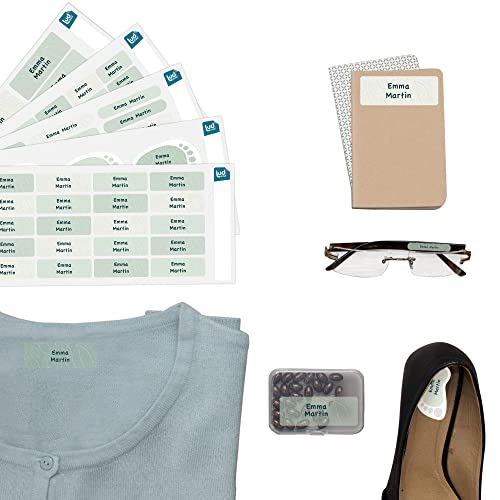 Marquage linge EHPAD : pack 180 étiquettes pour l'entrée en maison de retraite