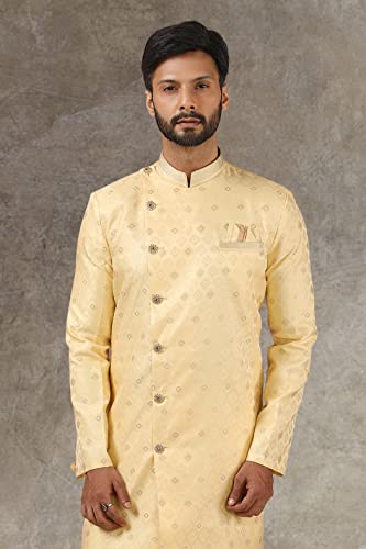 Indian Royal Designer Festival Wedding Wear Traditional Indo-Western Sherwani for Men2