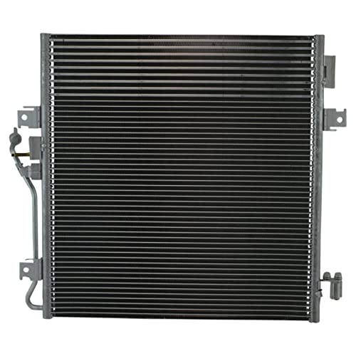 Image of TRQ Air Conditioning A /C Condenser Receiver Drier Compatible with 2007-2011 Dodge Nitro 2008-2012 Jeep Liberty CH3030229