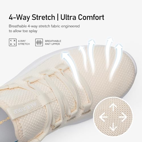 Image of ALEADER Women's Energycloud Lightweight Slip On Walking Running Shoes