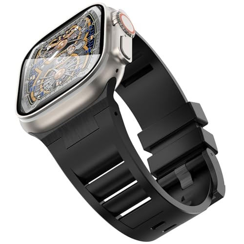 Bracelet Apple Watch Ultra anti-rupture avec connecteurs métalliques