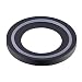 BESTILL Solid Brass Bathroom Vessel Sink Mounting Ring, Matte Black
