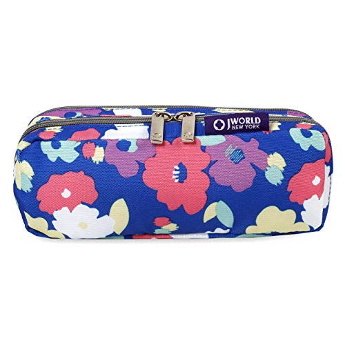 Image of J World Jojo Cute Pencil Case for Kids & Adults. Soft Fabric Zip Pen Bag