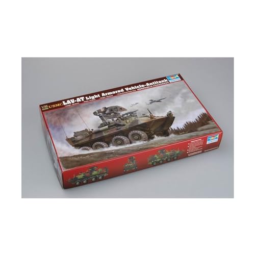 Trumpeter 1/35 USMC LAV-AT vehículo blindado ligero miniatura 2