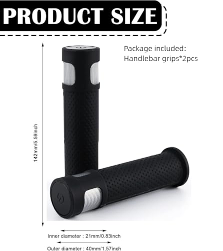 Luz LED manillar 22 mm recargable USB-C para patinete eléctrico y bicicleta con modos multicolor 6