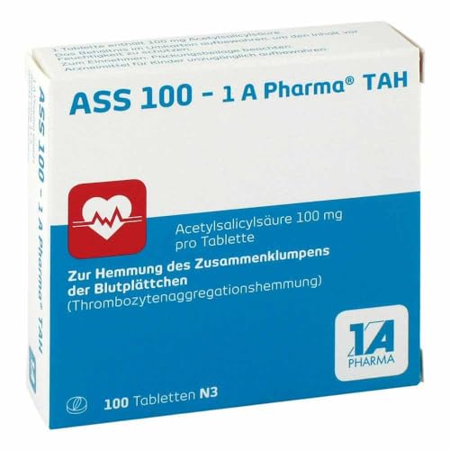 ASS 100 - 1 A Pharma TAH 100 St