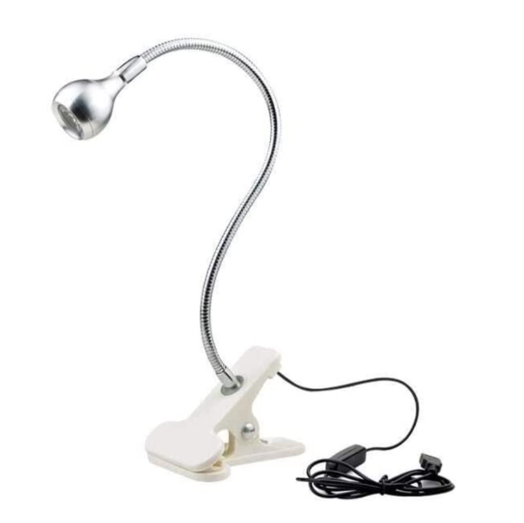 Lampada Da Tavolo Per Ufficio Supporto Per Clip Lampada Da Scrivania A LED Flessibile Con Alimentazione USB Lampada Da Comodino Lampada Da Libro Per Camera Da Letto Soggiorno Decorazione Lampada Da Sc
