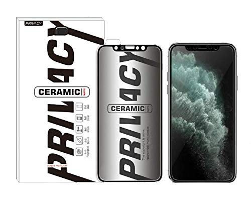 Privacy Screen Protector Compatible with iPhone 13/13 Pro, Ceramic, Anti-spy, Matte finish, Screen Film Guard