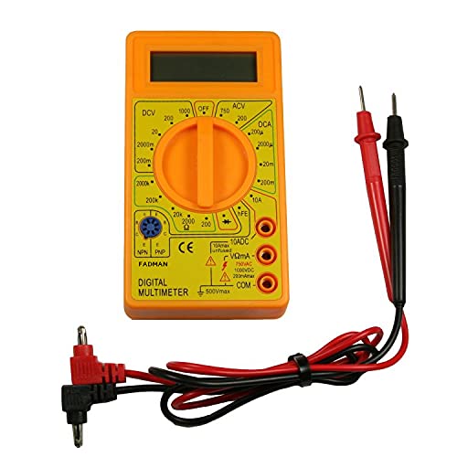 FADMAN FD-24 DIGITAL MULTIMETER YELLOW