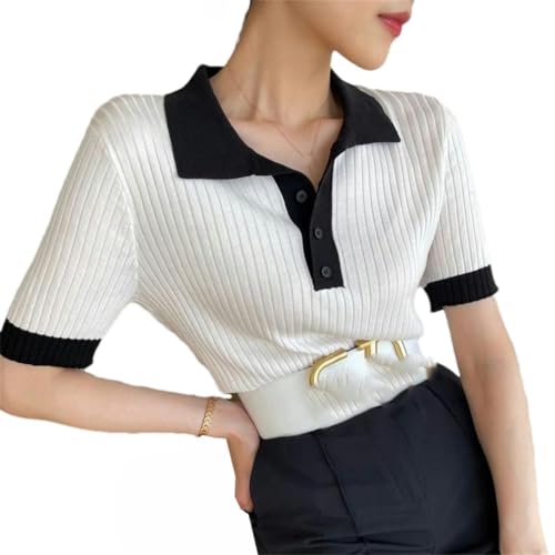 T-shirt d'été en tricot anti-transpiration : restez fraîche et chic