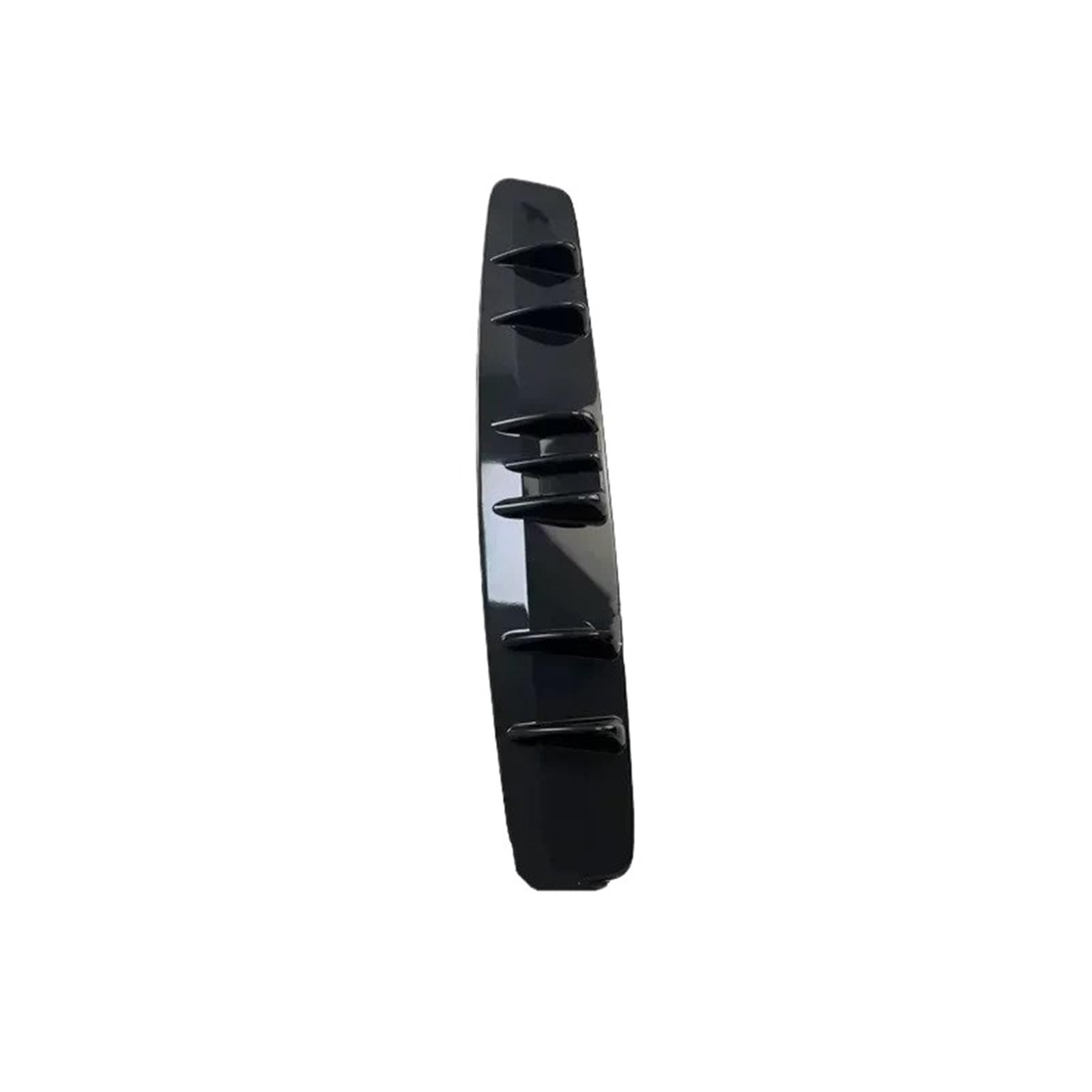 Cuerpo divisor de labios de 7 aletas en negro brillante para parachoques trasero de Mazda CX-9 4