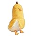 SANWOOD anana Duck pluszowa zabawka dla lalek słodka Banana Duck pluszowa zabawka, ozdoba domu, prezent urodzinowy, kreskówka, banana ducka, banana, słodka, poduszka do spania