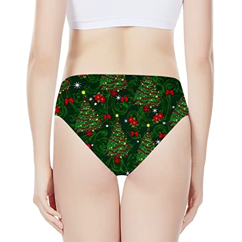 Image of Dellukee Sexy Women Underwear Briefs Breathable Hipster Panty White Alpaca Print