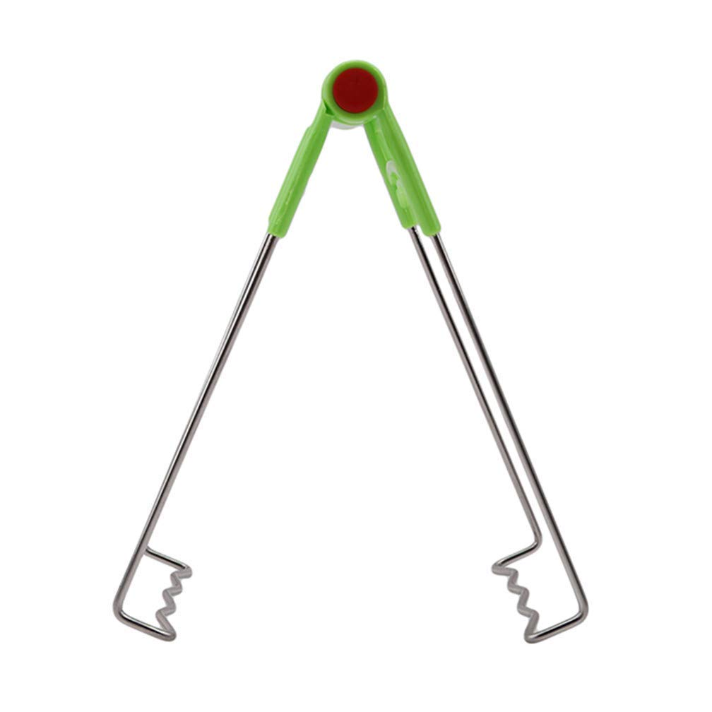 Premium Quality Stainless Steel Hot Bowl Clip Pot Foldable Dish Holder Steamer Lifter Picker Heat Insulation Plate Tong Anti-hot Clamp Gripper