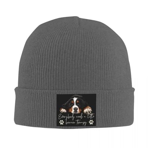 Chien de Montagne Bernois casquette chaude bonnet homme femme tuque hiver