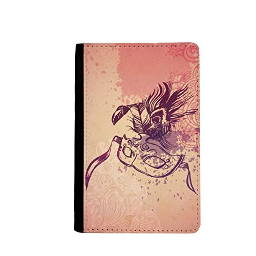 Porte-passeport Venise aquarelle en similicuir chic pour document