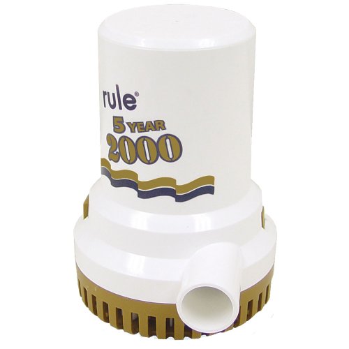 Rule 2000 Pump 12V Gold 5Yr