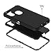 Probeetle for Samsung Galaxy A11 Phone Case Black/Black | HD Screen Protector, Heavy Duty, 3 Layer, Hybrid, Shock Proof, Protective, Rugged Bumper, PC and TPU, Cover Case