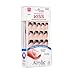 Kiss Salon Acrylic Nude French Nails, Serenity, 31 Count