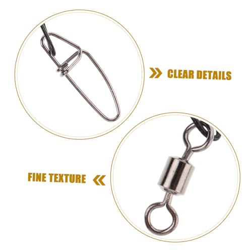 10pcs Fishing Wire Leaders Heavy Duty Steel Leader miniatura 7