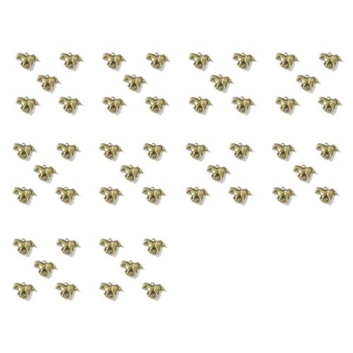 Pendentif cheval en alliage pour création de bijoux DIY - Lot de 50 pièces 25x21mm