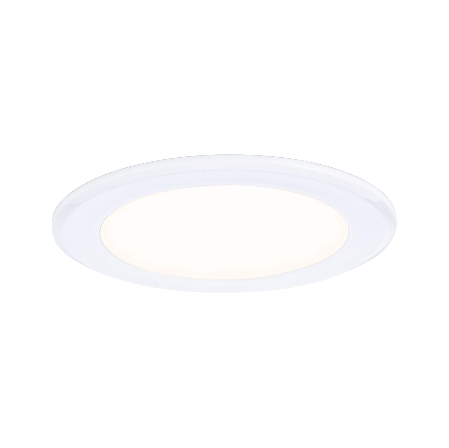 Paulmann 93115 LED Möbeleinbauleuchten 3er-Set 65mm 3x2,5W 3x180lm 230/12V 3000K Weiß