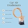 Auronna Car Air Fresheners Flower Boom Car Diffuser - Refresh Your Drive With Long Lasting Fragrance - Vent Clip, Reed Sticks, Wooden Cap & Cube Bottle With 8ml Filling (Flower Boom) #2