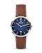 Produktbild Michel Herbelin Unisex Erwachsene Analog Uhr mit Leder Armband 19515/15