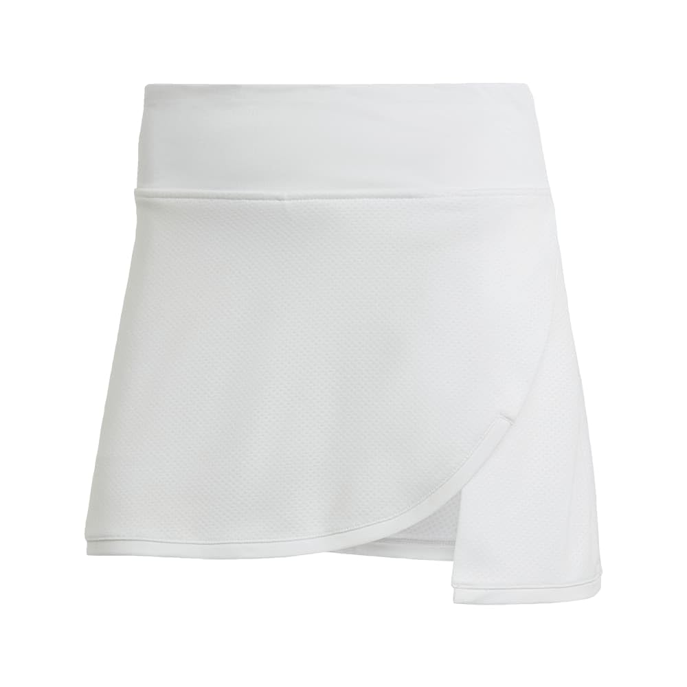 adidas Women's Club Tennis Skirt, White, XL