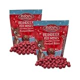 Wowser Holiday Chocolate Pretzel Bites, Treats for Gift Baskets, Great Stocking Stuffers for Adults or Kids, 5 Ounce Bag (Pack of 2)