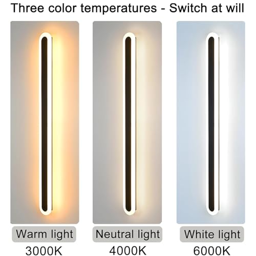 Éclairage mural acrylique intérieur extérieur LED dimmable IP65 - 3