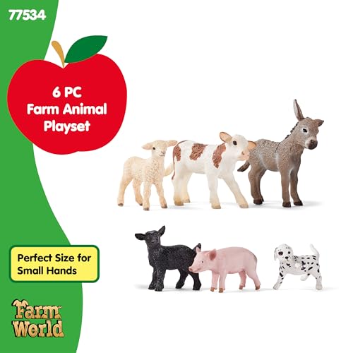 Schleich Farm World - 6Pc Baby Farm Animal Playset - Kids 3+ | 77534 - image 6