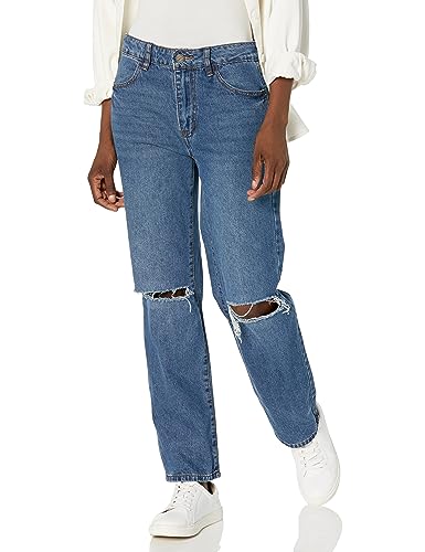 dollhouse Women's Denim Dad Jean