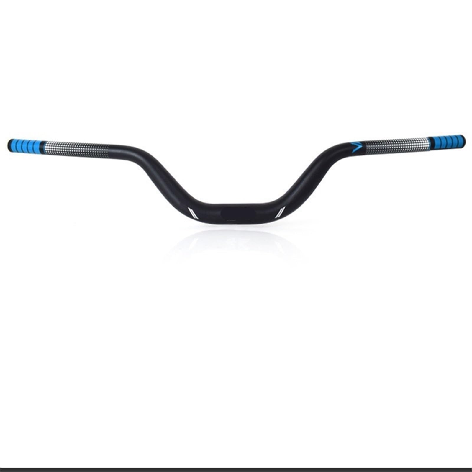 Guidon VTT 31,8 mm x 90 mm, 720/780 mm, en alliage d'aluminium haute résistance, rehausseur de guidon léger intégré. Pièce détachée pour vélo. Moto Barre Montante Montage(780-Blue)