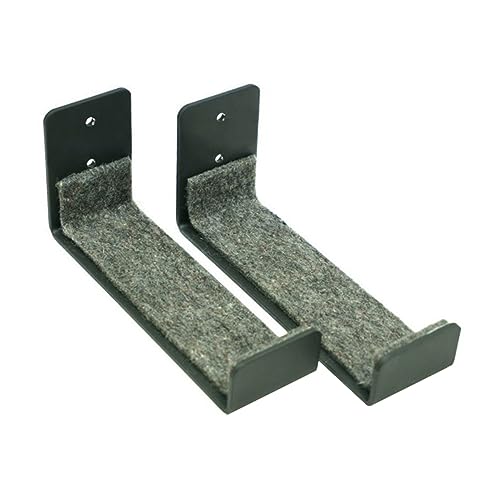 NAMOARLY 3sets Home Surfboard Fixing Hook Wall-Mounted Hanger Foam-Padded Long-Service Life Safe Stable for 2pcs*3