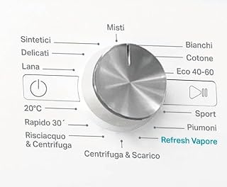 Whirlpool FFB 9269 SV IT - Lavatrice 9 kg Libera Installazione, Carica Frontale, 1200 Giri/Min, Classe A, Tecnologia 6° SENSO, Refresh Vapore, FreshCare+. Dimensioni: 59,5cm x 63cm x 85cm