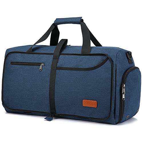 Sucipi Reisetasche Faltbare Reisetaschen Sporttasche Weekender Tasche mit Schuhfach Nassfach Duffle Bag Herren Damen Wasserdicht Handgepäck für Reisen Freizeit Sport Fitness Cover